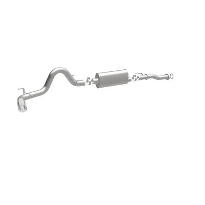 MagnaFlow Cat-Back 2016 Toyota Tacoma 3.5L V6 SS 3in Single Pass Side Exit Rear 4in Tip - Truck & Automotive