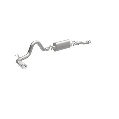 MagnaFlow Cat-Back 2016 Toyota Tacoma 3.5L V6 SS 3in Single Pass Side Exit Rear 4in Tip - Truck & Automotive