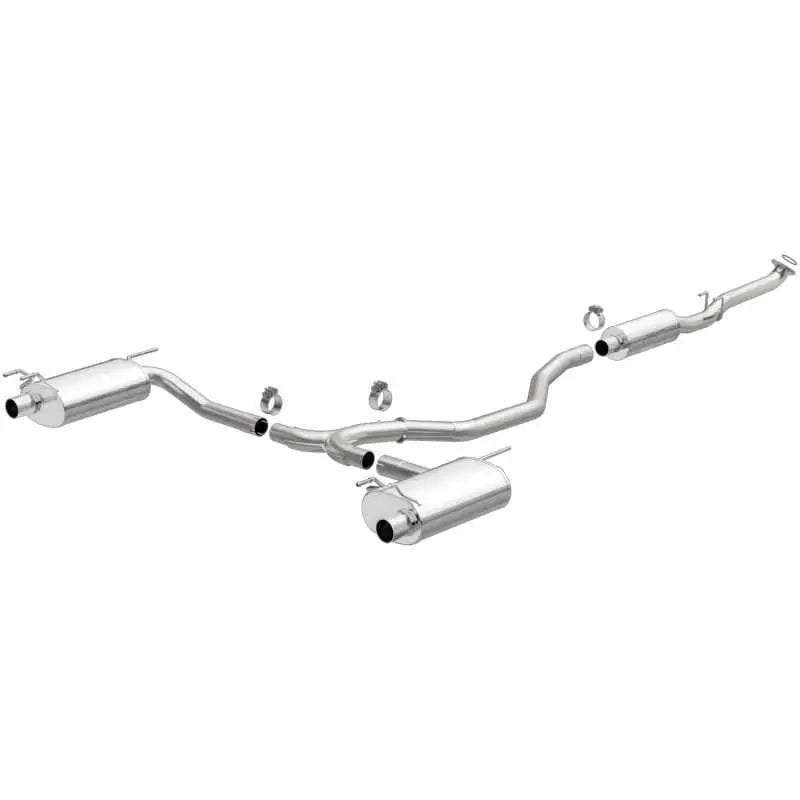 MagnaFlow CatBack 2018 Honda Accord L4 2.0LGAS 2.5in Dual Outlet Stainless Street Series Exhaust 