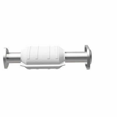 White catalytic converter with silver flanges for Jeep Cherokee MagnaFlow Conv DF 01/20/00-01