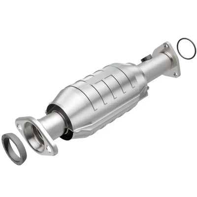Silver catalytic converter with gaskets for MagnaFlow Conv Federal EPA approval for Honda Civic Del Sol