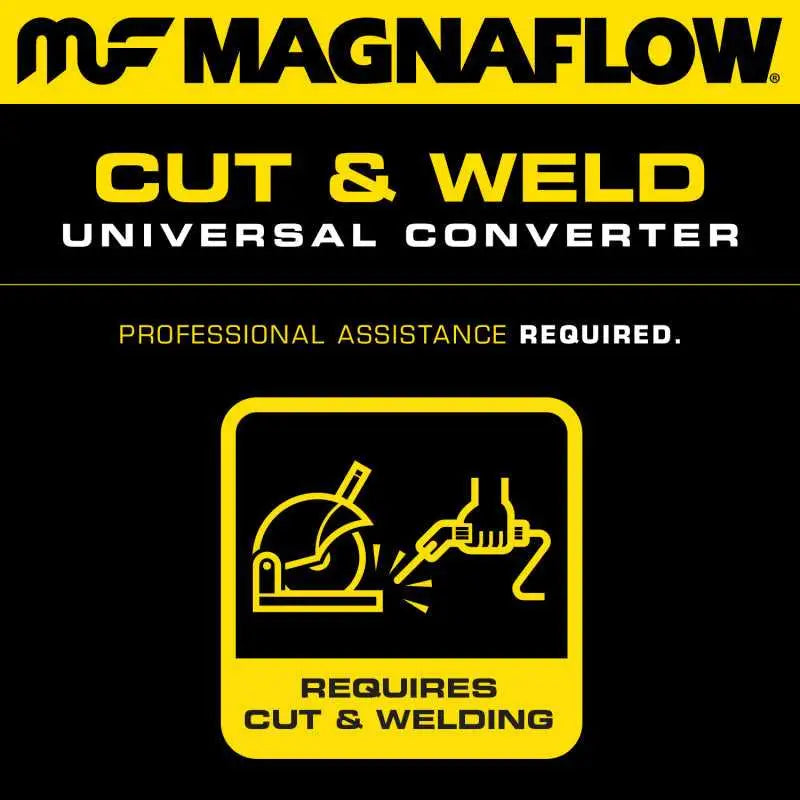 MagnaFlow Conv Univ 2.25inch O/O Met. 