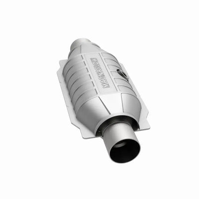 Silver catalytic converter for MagnaFlow Conv Univ 2.5 Mid O2 exhaust system