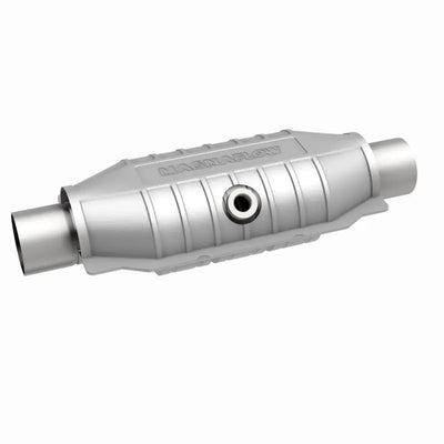 Silver catalytic converter for MagnaFlow Conv Univ 2.5 Mid O2 exhaust system