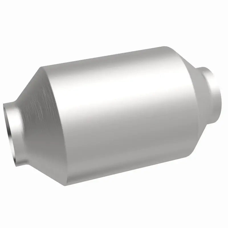 Silver catalytic converter for MagnaFlow Conv Univ 2.50in C/C Spun Front OEM