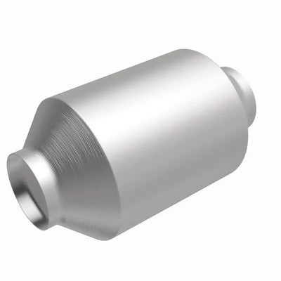 Silver catalytic converter for MagnaFlow Conv Univ 2.50in C/C Spun Front OEM