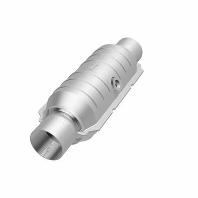 MagnaFlow Conv Univ 2.5in Inlet/Outlet Center/Center Round 11in Body L x 5.125in W x 15in Overall L 