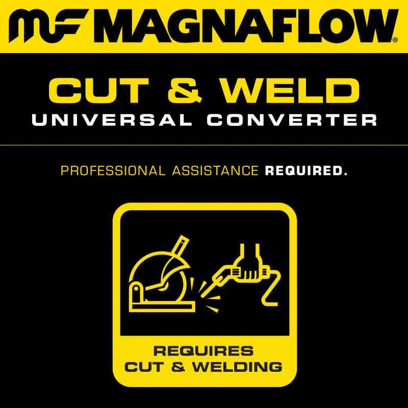 MagnaFlow Conv Univ 3.00inch C/C 