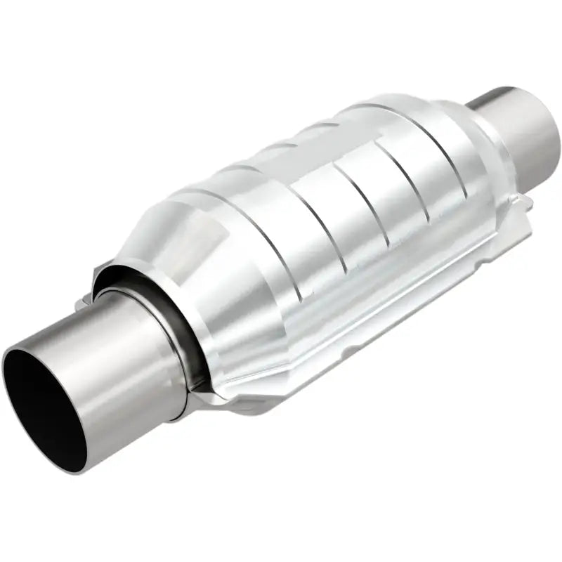 MagnaFlow Conv Univ 3in Inlet/Outlet Center/Center Round 9in Body L x 5.125in W x 13in Overall L - 99209HM