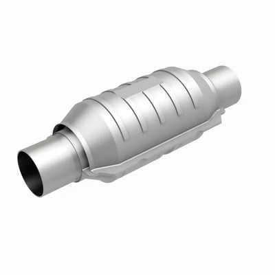 MagnaFlow Conv Univ 3in Inlet/Outlet Center/Center Round 9in Body L x 5.125in W x 13in Overall L - 99209HM