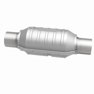 MagnaFlow Conv Univ 3in Inlet/Outlet Center/Center Round 9in Body L x 5.125in W x 13in Overall L - 99209HM