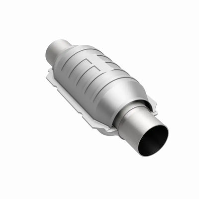 MagnaFlow Conv Univ 3in Inlet/Outlet Center/Center Round 9in Body L x 5.125in W x 13in Overall L - 99209HM