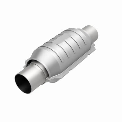 MagnaFlow Conv Univ 3in Inlet/Outlet Center/Center Round 9in Body L x 5.125in W x 13in Overall L - 99209HM