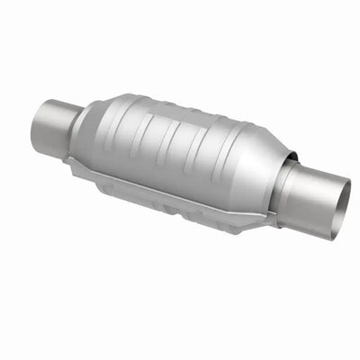 MagnaFlow Conv Univ 3in Inlet/Outlet Center/Center Round 9in Body L x 5.125in W x 13in Overall L - 99209HM