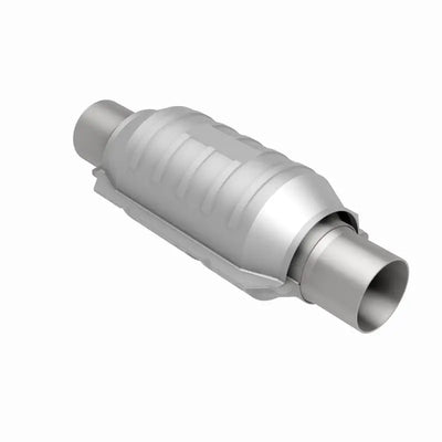 MagnaFlow Conv Univ 3in Inlet/Outlet Center/Center Round 9in Body L x 5.125in W x 13in Overall L - 99209HM