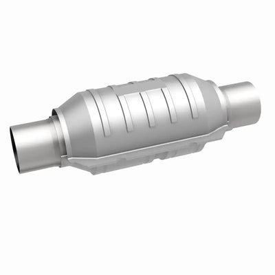 MagnaFlow Conv Univ 3in Inlet/Outlet Center/Center Round 9in Body L x 5.125in W x 13in Overall L - 99209HM