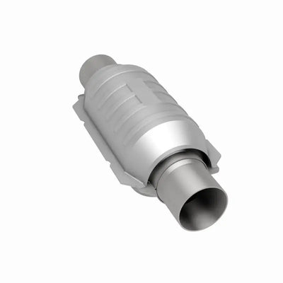 MagnaFlow Conv Univ 3in Inlet/Outlet Center/Center Round 9in Body L x 5.125in W x 13in Overall L - 99209HM