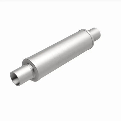 MagnaFlow Muffler Mag SS 14X4X4 2.25X2.25 C/C with premium satin finish.
