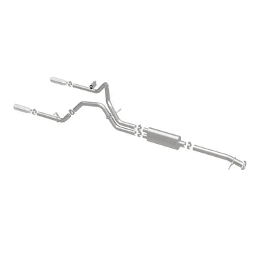 MagnaFlow Stainless Cat-Back Exhaust 2015 Chevy Colorado/GMC Canyon Dual Split Rear Exit 3.5in - Truck & Automotive
