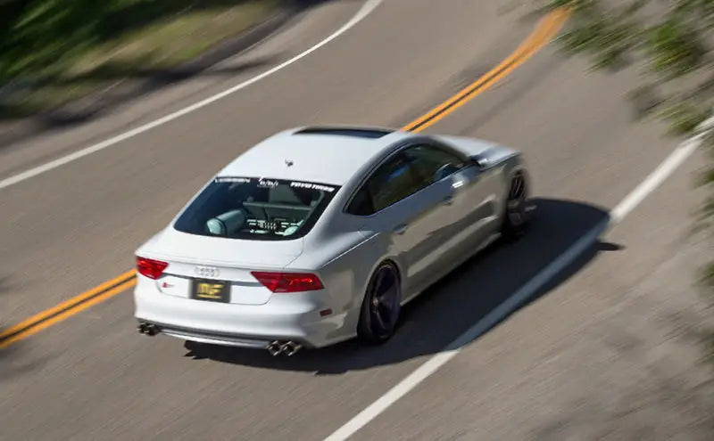 White 2018 Audi RS7 Sportback with MagnaFlow Sys for BMW 3-Series