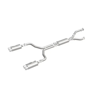 MagnaFlow SYS exhaust for Chevy Corvette 92-96 with y-pipe mufflers and dual tips