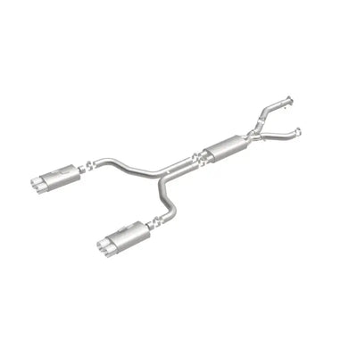 Stainless steel MagnaFlow SYS cat-back exhaust for Chevy Corvette 92-96 with dual mufflers