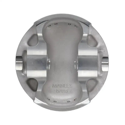Silver engine piston for Subaru WRX dish piston single piston replacement part