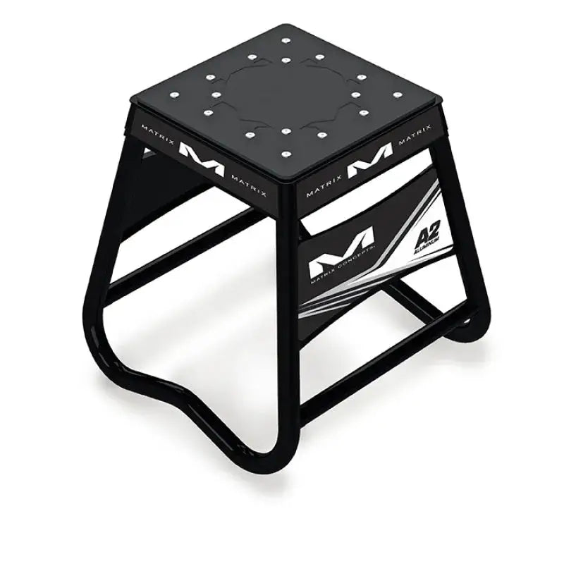 Matrix Concepts Mini A2 Stand - Black with sturdy metal frame and signature branding.