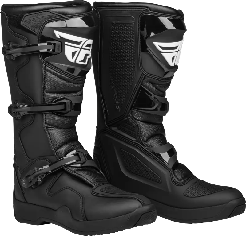 Maverik Lt Boot Black Sz 14 - FLY RACING