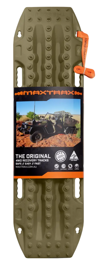 Maxtrax MKII Recovery Tracks - Olive Drab - MTX02OD - Winches & Hitches