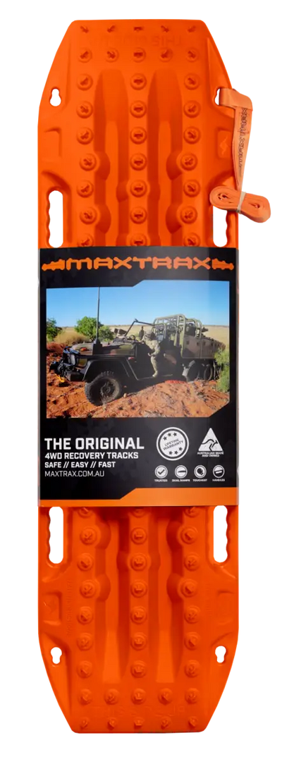 Maxtrax MKII Recovery Tracks - Signature Orange - MTX02SO - Winches & Hitches