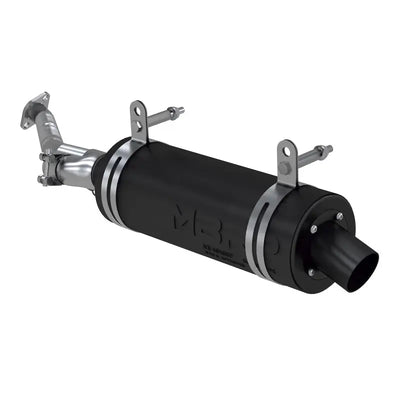 MBRP 06-11 Kawasaki KVF 750 Brute Force Slip-On Combination Exhaust w/Sport Muffler - Truck & Automotive