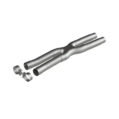MBRP 15-19 Ford Mustang GT 2.5in Resonator Delete X-Pipe - AL - RV and Auto Parts
