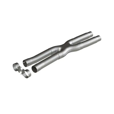 MBRP MBRP 15-19 Ford Mustang GT 2.5in Resonator Delete X-Pipe - AL