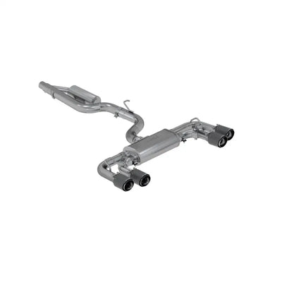 MBRP 15-19 VW Golf R 3 in Cat Back w/ 4 OD Quad Carbon Fiber Tips - T304 - Truck & Automotive