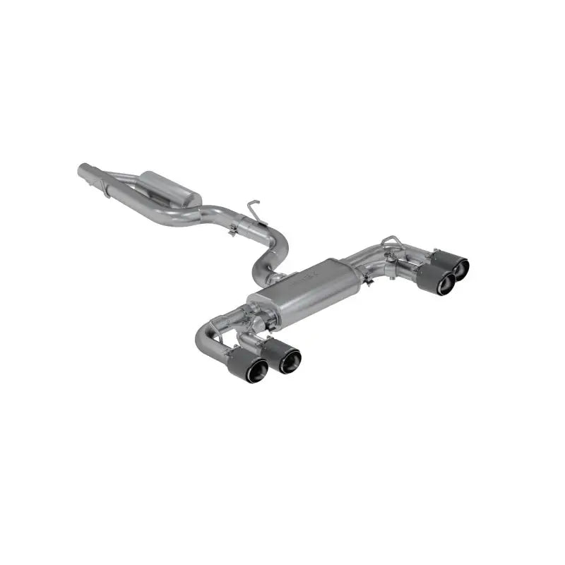 MBRP 15-19 VW Golf R 3 in Cat Back w/ 4 OD Quad Carbon Fiber Tips - T304 - Truck & Automotive