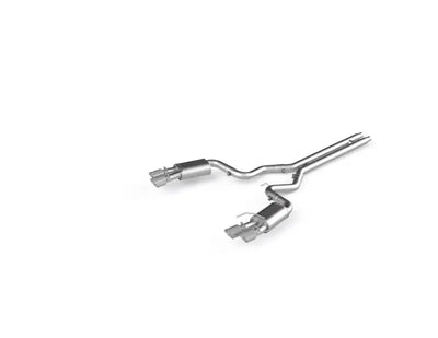 MBRP 18-19 Ford Mustang GT 5.0 3in Dual Split Rear AL Cat Back w/ Quad 4.0in Wall Tips - Truck & Automotive