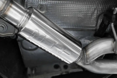 MBRP 18-21 Audi S5 Coupe/S4 Sedan T304 SS 2.5in Cat-Back Quad Rear Exit Exhaust - Carbon Fiber Tips - Truck & Automotive