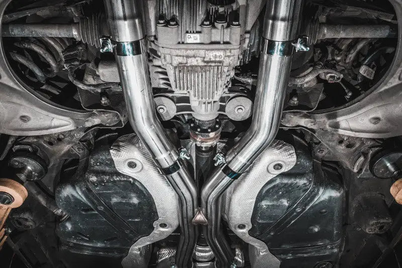 MBRP 18-23 Dodge Durango SRT 6.4L Armor Pro T304 SS 3in Cat Back Exhaust Dual Rear Exit w/ CF Tips - Truck & Automotive