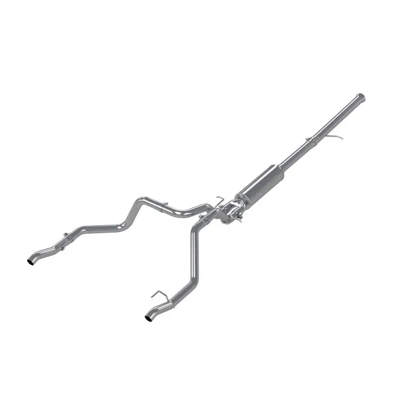 MBRP 19 Chevy Silverado 1500 6.2L 2.5in Catback Dual Rear Exit T304 SS - Truck & Automotive