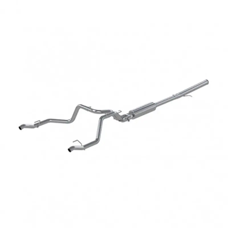 MBRP 19 Chevy Silverado 1500 6.2L 2.5in Catback Dual Rear Exit T304 SS - Truck & Automotive