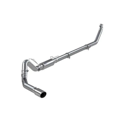 MBRP Turbo Back Exhaust System for 1994-2002 Dodge 2500/3500 Cummins, Single Side Exit, Aluminized, 4-inch Down Pipe, 5-inch Tip, HG6100 Hanger Required