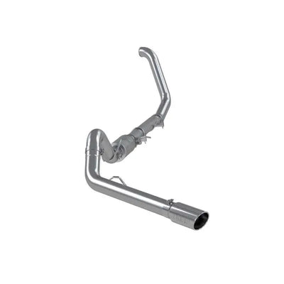 MBRP Turbo Back Single Side Exhaust System for 1999-2003 Ford Excursion 7.3L, High Flow Performance, T409 Stainless Steel, 4" Downpipe, 5" Tip Included.