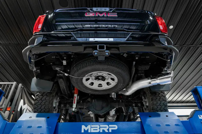 MBRP 20-23 Chevrolet Silverado 2500HD 6.6L Armor Plus T409 SS Single Side Exit 5in DPF Back Exhaust - Truck & Automotive
