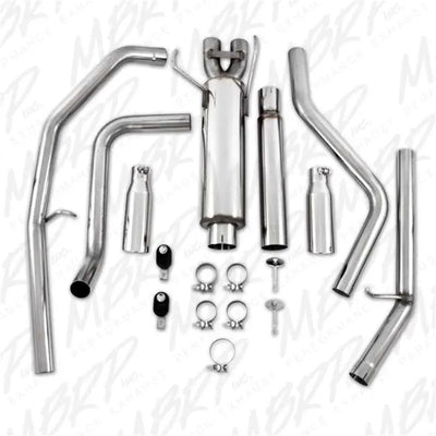 MBRP 2003 Dodge Ram Hemi 1500 5.7L SC/CC-SB Cat Back Dual Split Rear - RV and Auto Parts