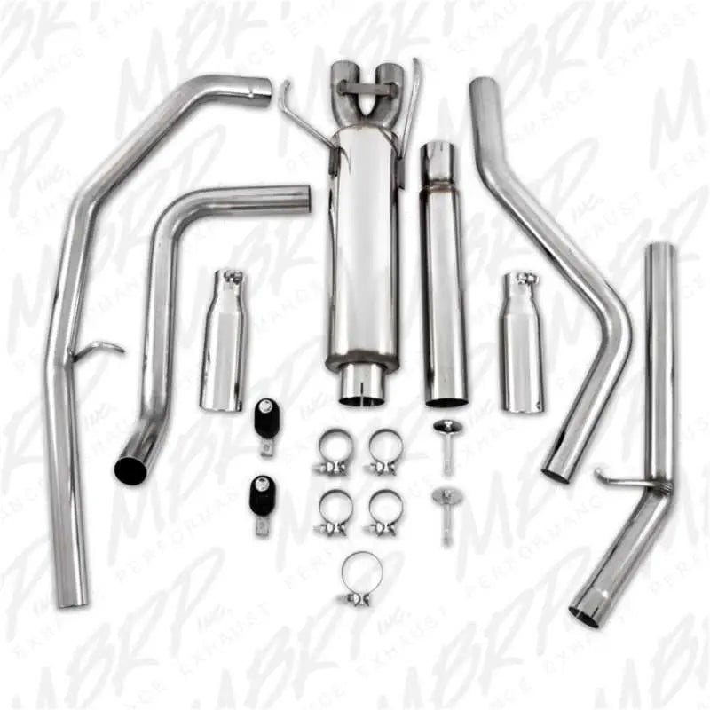 MBRP 2003 Dodge Ram Hemi 1500 5.7L SC/CC-SB Cat Back Dual Split Rear - RV and Auto Parts