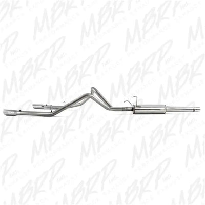 MBRP 2003 Dodge Ram Hemi 1500 5.7L SC/CC-SB Cat Back Dual Split Rear - RV and Auto Parts
