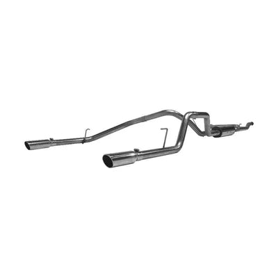 MBRP 2004-2009 Nissan Titan 5.6L EC/CC Cat Back Dual Split Rear - RV and Auto Parts