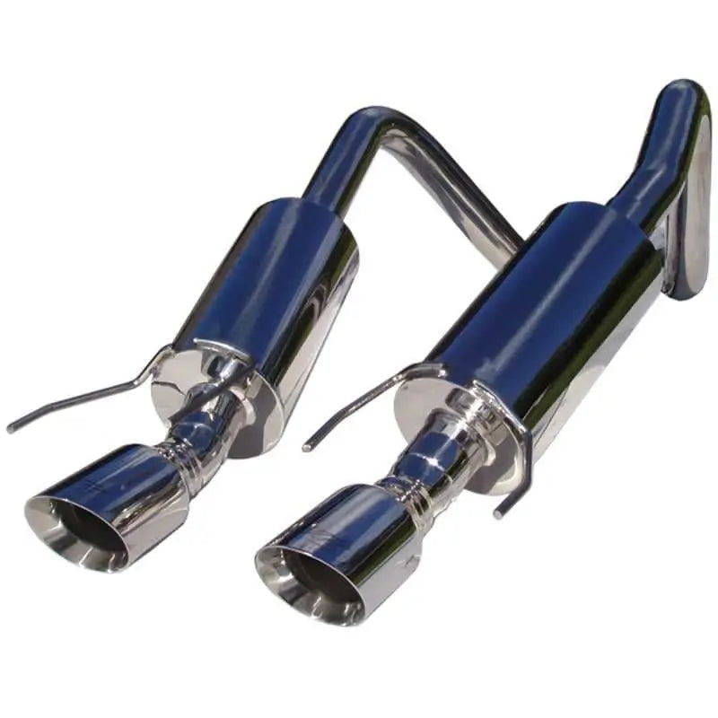 MBRP MBRP 2005-2008 Chev Corvette Dual Muffler Axle Back 4 Round Dual Wall Tips