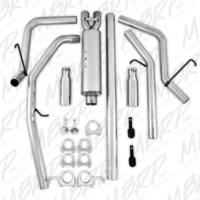 MBRP 2006-2008 Dodge Ram Hemi 1500 5.7L SC/CC-SB Cat Back Dual Split Rear - RV and Auto Parts